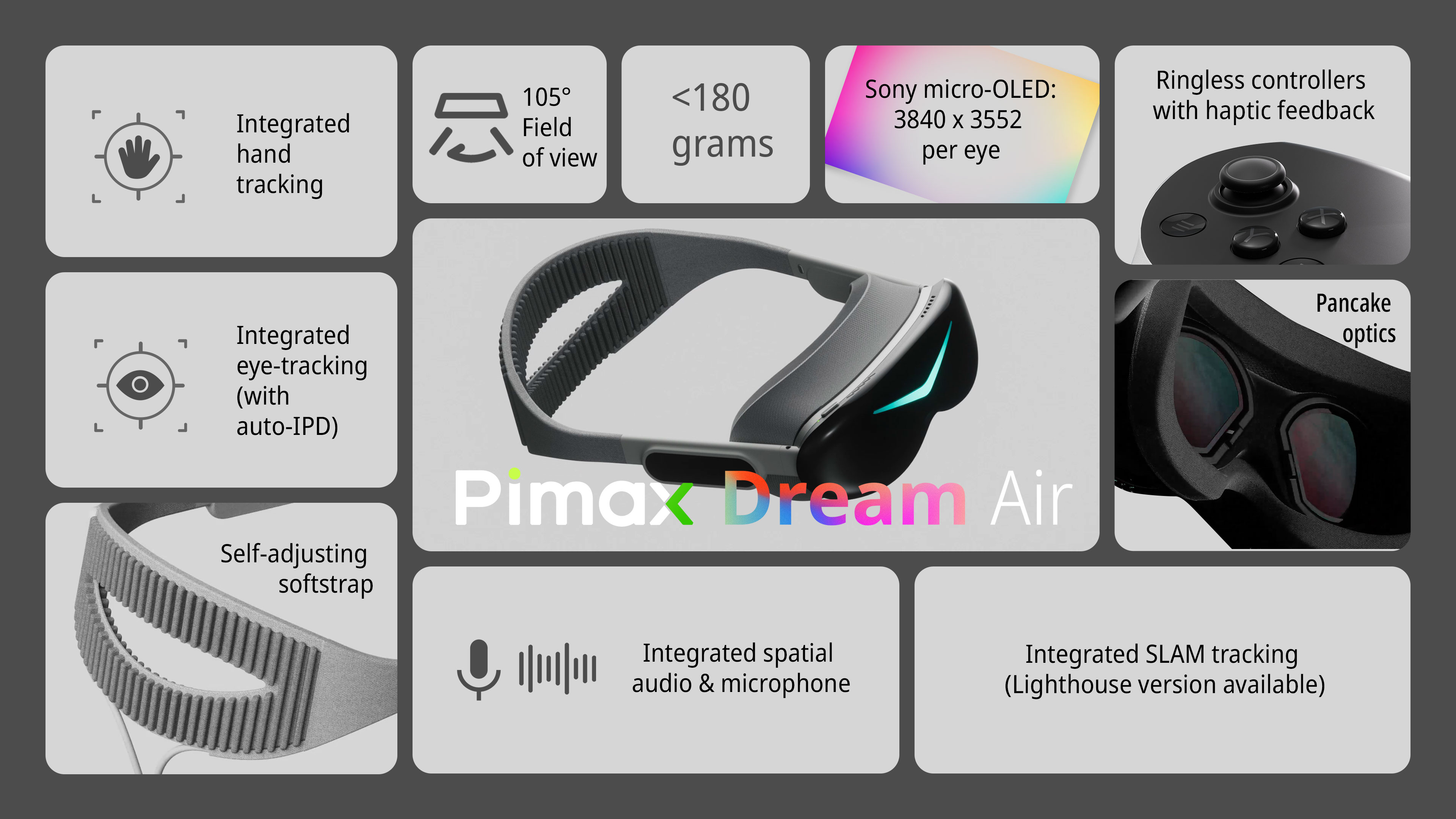 Pimax Dream Air detalhe 2